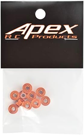 APEX RC PRODUTOS 4MM 4MM NOTAS DE RODAS DE NYLON DE NYLON - 6 cores para escolher