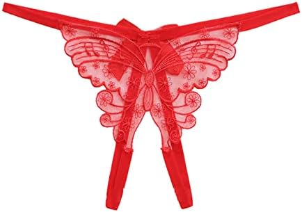 Calcinha sem torcão para mulheres com cintura baixa renda bordada lingerie tanga de lingerie respirável Veja através da calcinha de Tanga T-Back