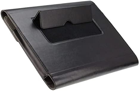 Broonel Black Leather Folio Case - Compatível com Lenovo ThinkPad P15V Gen 2 15.6