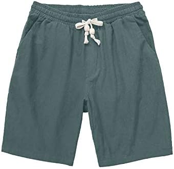 Shorts de treino homens, clássico ajuste meio rápido seco atlético Multi-bolso shorts masculinos 2023 shorts de verão de caminhada