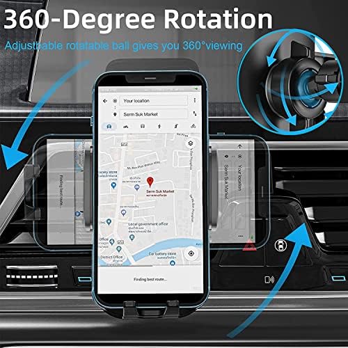 Suporte para montagem por telefone do carro, suporte para telefone de ventilação de ar para o Samsung Galaxy A52 A32 A42