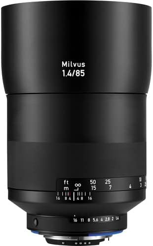 Zeiss Milvus Super Speed ​​4-lente Camera Lens Pacote para Nikon F-Mount ZF.2, Black