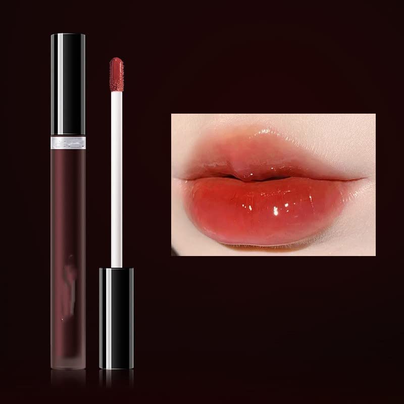 Lipstick brilhante de Goderat Lipstick brilhante e duradouro, lipstick brilhante, nutritivo à prova d'água, não-quenomizando,