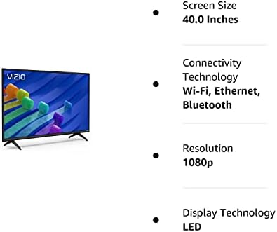 Vizio de 40 polegadas FHD LED TV SMART D-SERIES D40F-J