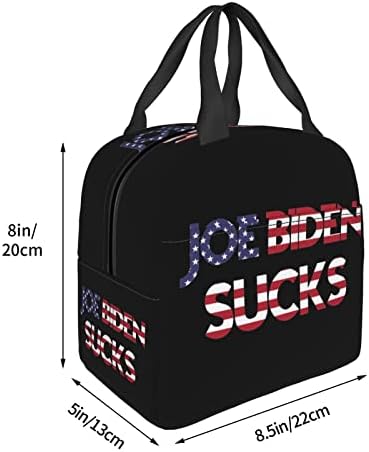 SWPWAB Joe Biden suga uma folha portátil de folha portátil engraçada anti-Biden para homens e mulheres, tanto para