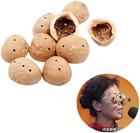 Chengyida 10pcs Walnut Shell para moxa aliviar os olhos míopes moxabustion olho moxabustion