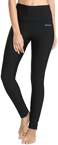 UBESTYLE UPF 50+ Cantura alta Leggings femininas Nando de meias de sol protetora