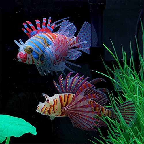 Batrc syxysm peixe tanque aquário decoração de silicone flutuante de silicone luminoso