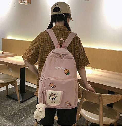 Mochila feminina Cutemoria Mochila Japanese Anime Girl Sacos da escola impressa Daypacks de viagem resistentes à água Caixa