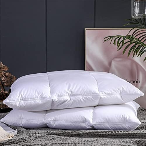 Irdfwh multifuncional travesseiros para dormir algodão 95 altura branca com roupa de hotel em casa ajustável