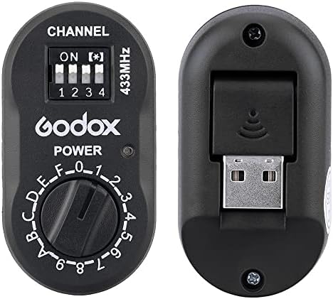 Godox FTR-16 Strobe Trigger Receiver para Godox E250 E300 Strobe Light, QT QS Series, mais rápido, mais rápido D, Gemini GT/GS Series DP de série Studio Strobe Light Strobe Light Strobe