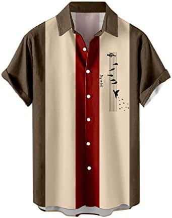 Sortos de manga curta de xiloccer masculino de manga curta Menina de manga curta Men camisa casual camisetas de corrida de botão de trabalho