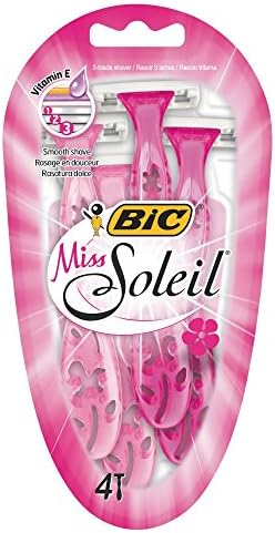 Bic Miss Soleil Razor - pacote de 4