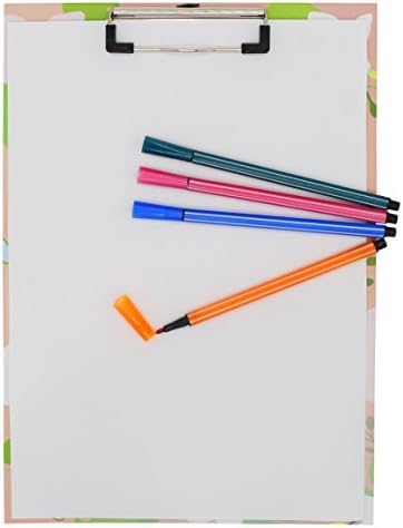 Wiwaplex Paperboard Tamanho da letra colorida CLIPBOARDS CLIP DE LOW PERFILO 4PCS Conjunto, 8-5/8 por 12-1/4 polegadas