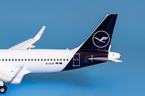 Gêmeos Lufthansa Airbus A320neo D-Aija 1/200 Aeronave Diecast Modelo pré-construído