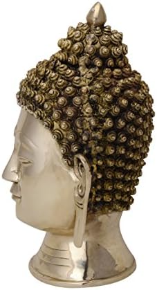 Bharat Haat Decorativo deus Buda Face Handicrafts Produto BH06395