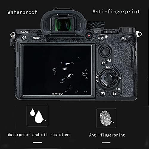 ZLMC EOS R Top Top + Screen Protector [2 + 2 pacote], compatível com a câmera Canon EOS R [não aplicável ao EOS RP], 0,3mm 9h Draga