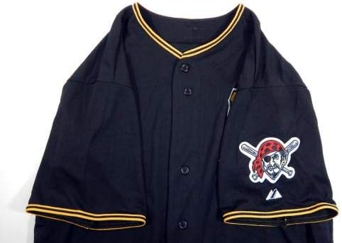 2013 Pittsburgh Pirates Darren Ford # Jogo emitido Black Jersey Pitt33078 - Jogo usada MLB Jerseys