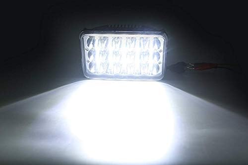 LX-LIGHT DOT APROVADO DE FARÇO DE 4X6 POLENTE LED Substituição retangular H4651 H4652 H4656 H4666 H6545 Compatível