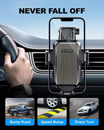 Guanda Technologies co., Ltd. Suporte de telefone celular para montagem de carro com copo de sucção de nível militar, montagem do