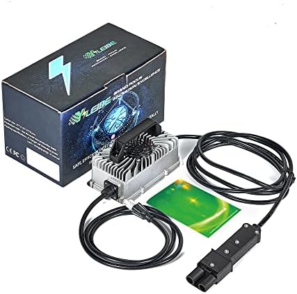 Yileide E800W Seris 48V15A Carrinho de carrinho de golfe com plugue de 2 pinos de 2 pinos para 48V Yamaha G14/G16/G19/G22 Carrinhos de golfe