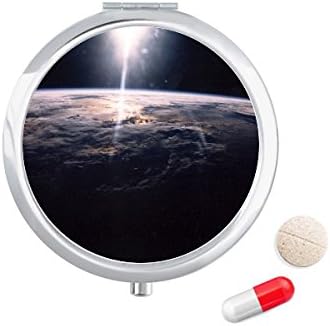 Universo Space Mystery Star Aerial Pill Case Pocket Medicine Storage Caixa de armazenamento Distribuidor de contêiner