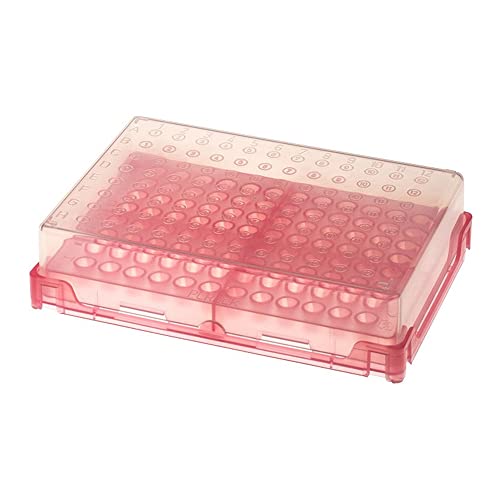 Simport T328-96R PCRACK 96-PCR PCR, pacote de 20, vermelho