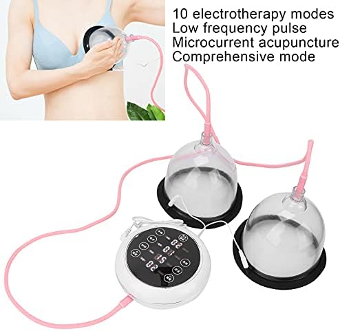 Máquina de massagem torácica elétrica, massageador de plástico porfissional Massageiro de massagem no peito Massageador de peito recarregável para mulheres