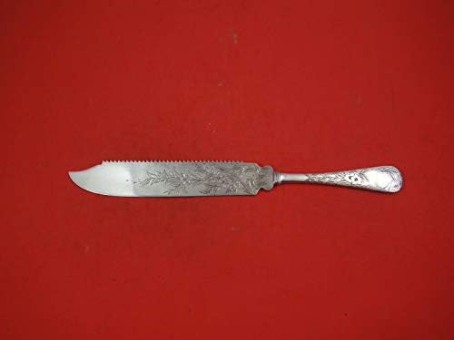 Clematis de Gorham Sterling Silver Bolo SAW Knife Cut 10 1/2