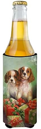 Tesouros de Caroline SDSQ0303MUK Cavalier Spaniels Ultra Hugger para latas finas, lata de manga mais fria Hunha Machine