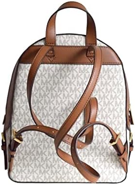 Michael Kors Abbey Jaycee Backpack Backpack Vanilla Multi MK Signature