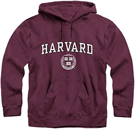 Selto de moletom de capuz Ivysport, unissex, algodão premium, arco clássico com o logotipo da University Crest