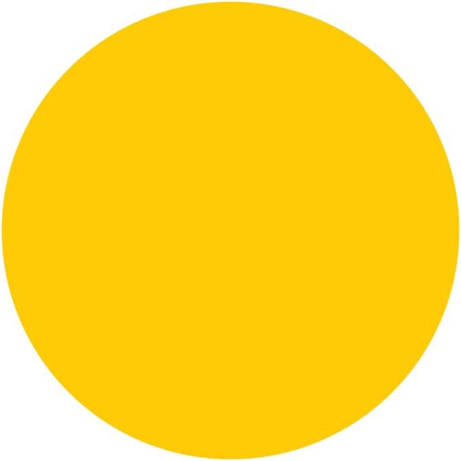 LaeAcco Solid amarelo cenário redondo redondo 6.5x6,5 pés poliéster amarelo puro redondo foto de fundo recém -nascido