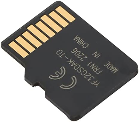Cartão Micro SD de 16 GB/32 GB, cartão de memória de câmeras com caixa de armazenamento, até 80 MB/s, cartão TF de alta velocidade, para câmeras de carro, câmeras de vigilância, câmeras esportivas