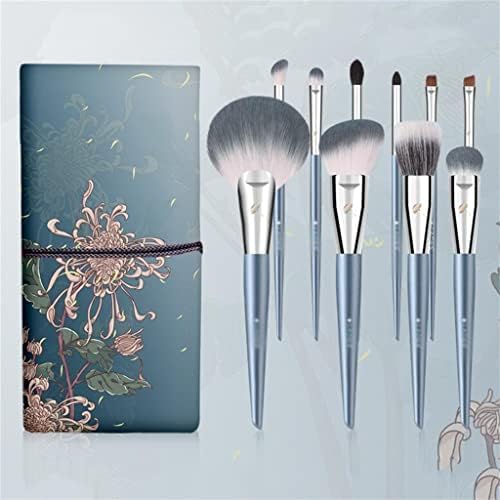 LXXSH 10 Brush de maquiagem Profissional Conjunto de pincéis Stipple Conjunto completo de ferramentas de beleza