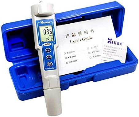 Shisyan Y-lkun Water Quality medidor de caneta condutividade de caneta medidor impermeável Testador de dureza TAP TAP ÁGUA TESTE DE QUALIDADE DE ÁGUA TESTE PEN EC Instrumento CT3030 Ferramentas Medidor de umidade