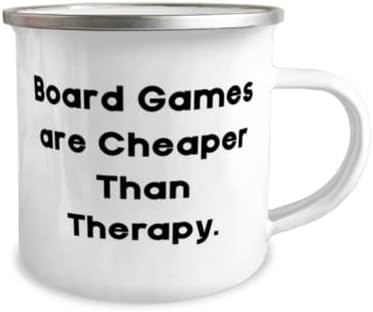 Presentes de jogos de tabuleiro Nice, jogos de tabuleiro são mais baratos que terapia, jogos de tabuleiro 12 onças caneca de