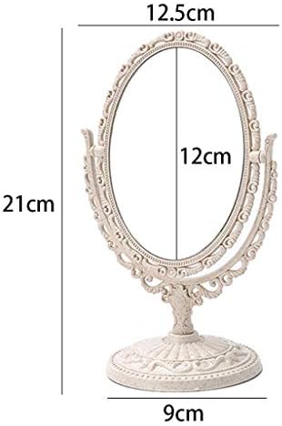 Espelho de banheiro kxa espelho cosmético HD Continental HD Office Interior 360 ?? deg; Rotação Princesa espelho portátil