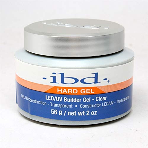IBD Gel Hard LED / UV Builder Gel Clear 56 g / 2oz, 2 pcs