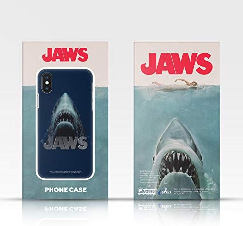 Caixa de cabeça designs oficialmente licenciados JAWS AMICIDADE ILHA I key Art Leather Livro da carteira Caso de capa compatível com Apple iPhone 14 Pro Max