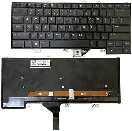 Laptops gintai US teclado substituto colorido iluminado para Dell Alienware 13 R3 Alienware 15 R3 Alienware 15 R4 US 0D09KN PK1326S1C01