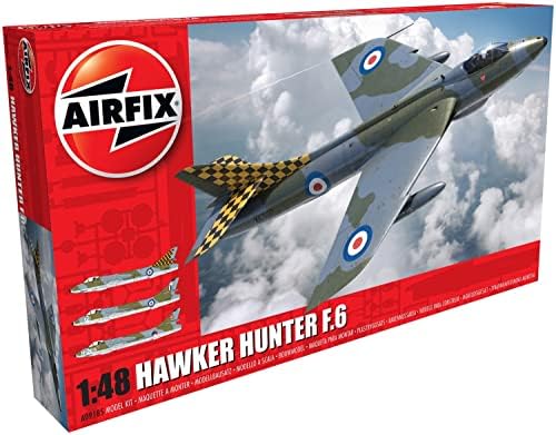 Airfix Hawker Hunter F.6 1:48 Kit de modelo de plástico de aeronaves militares A09185