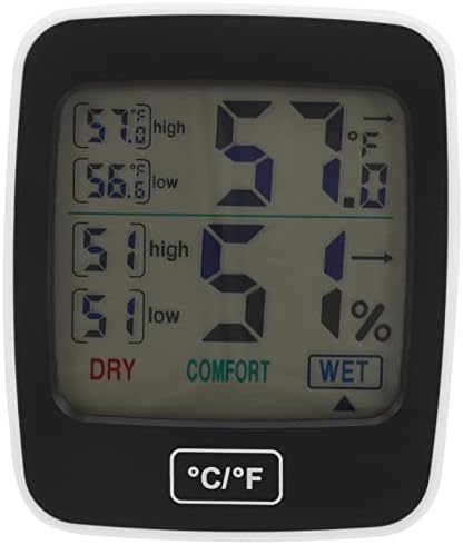 Besportble e ferramenta e ferramenta e ferramenta umidade higrômetro digital Temperatura doméstica Medição da sala de ferramentas