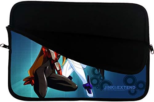 Brand3 Anime Jinki estende a luva de laptop Caixa de comprimido 13,3 Caixa de manga de bolsa de computador Mouse-superfície
