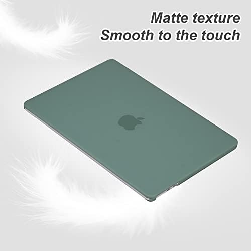 Eoocoo Compatível com o novo MacBook Air 13,6 polegadas estojo 2022 2023 Liberação A2681 M2 CHIP COM RETINA DISPLAY, PLÁSTICO DIFÍCIL