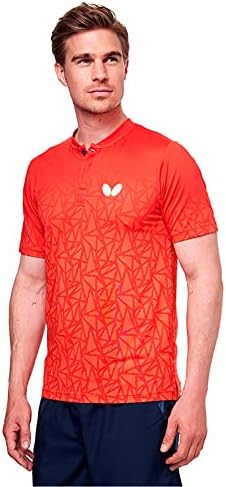 Camisa atlética masculina de borboleta