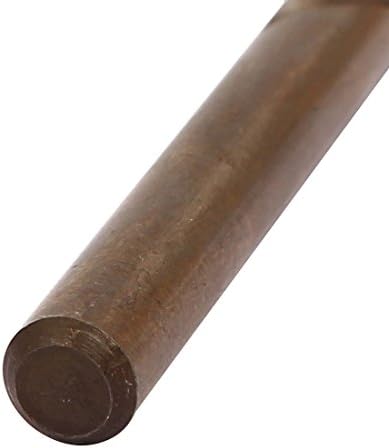 Aexit 6.5mm Tool de perfuração Tolder DIA M35 HSS Cobalt Spiral 2 Flute Twist Drill Bits 4pcs Modelo: 99AS585QO670