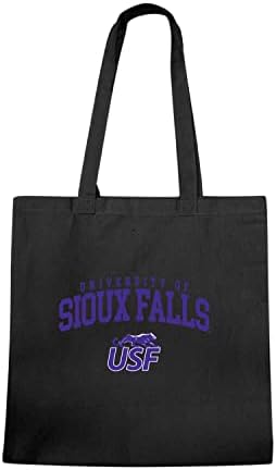 W Universidade da República de Sioux Falls Cougars Seal College Tote Bag