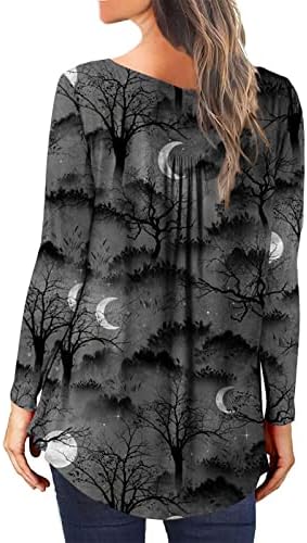 Button Down Down Work Tunics for Women Split Grosc Neck Disp Breathable Patterns Fit Halloween Nice Long