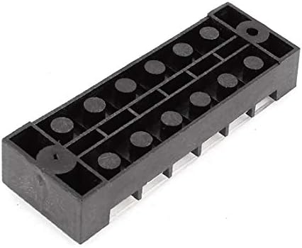 X-Dree 600V 25A 6 Posição Posição do parafuso da linha dupla Terminal Blocks Conector TB2506 (600 ν 25A bloques de Barrera de Terminales de Tornillo de Doble de 6 Posicionas CONCECOR TB2506